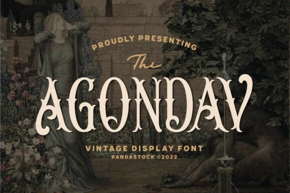 Agondav Font for Creative Makers