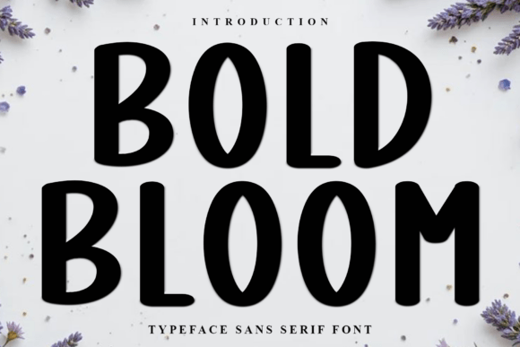 Bold Bloom Font for Business Branding