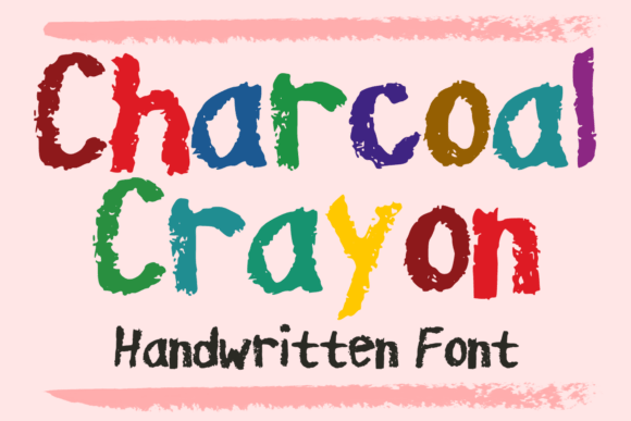 Charcoal Crayon: A Playful Display Font for Editorial Design