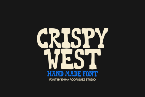 Crispy West Font for Bold Branding