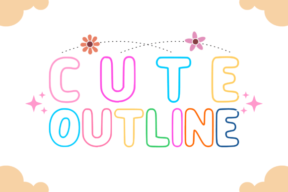 Cute Outline Font Review