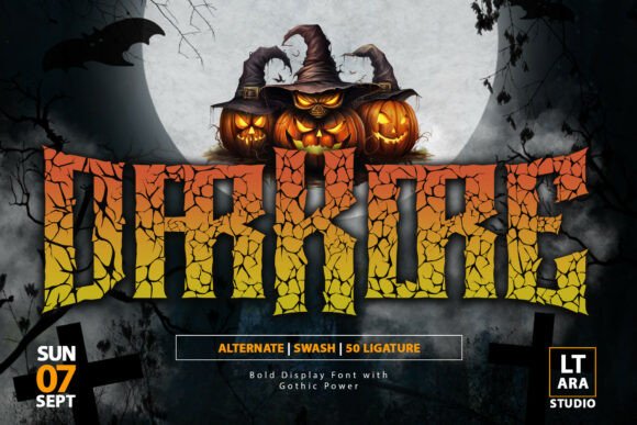 Darkore: A Bold Font for Business Impact