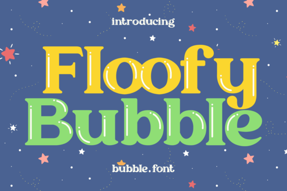 Floofy Bubble Font Review: A Playful Display Typeface for Creative Branding