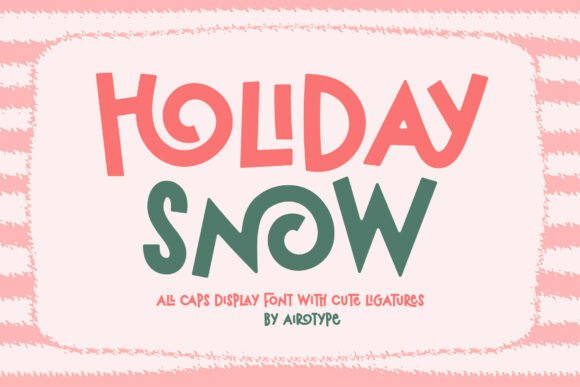 Holiday Snow Brings Playful Charm to Digital Display Projects