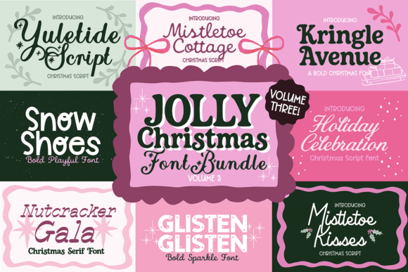 Jolly Christmas Bundle Vol3 for Holiday Publishing Projects
