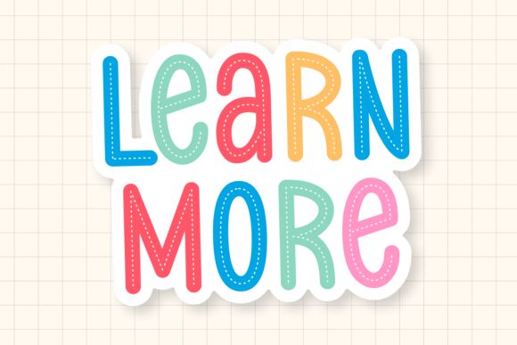Learn More Font Review