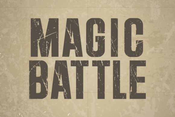 Magic Battle Font for Bold Branding
