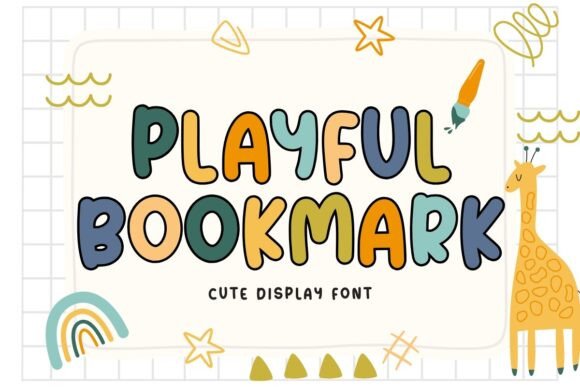 Playful Bookmark Font