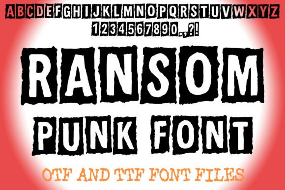 Ransom Punk Font for Bold Web Design