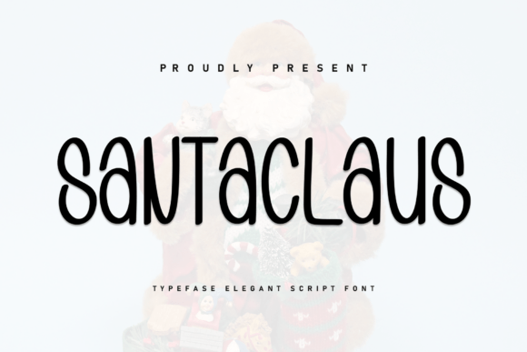 Santaclaus Font for Creative Projects