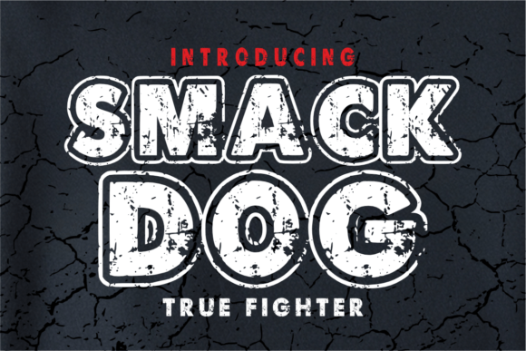 Smack Dog Font: A Bold Uppercase Display Typeface for Strong Branding