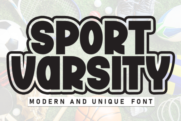 Sport Varsity Display Font for Small Business Branding
