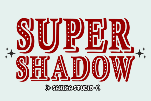 Super Shadow Font Review