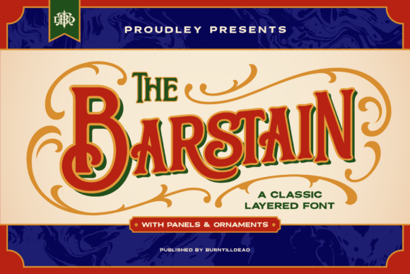 The Barstain Font for Elegant Branding