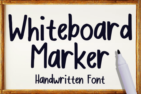 Whiteboard Marker Font Review